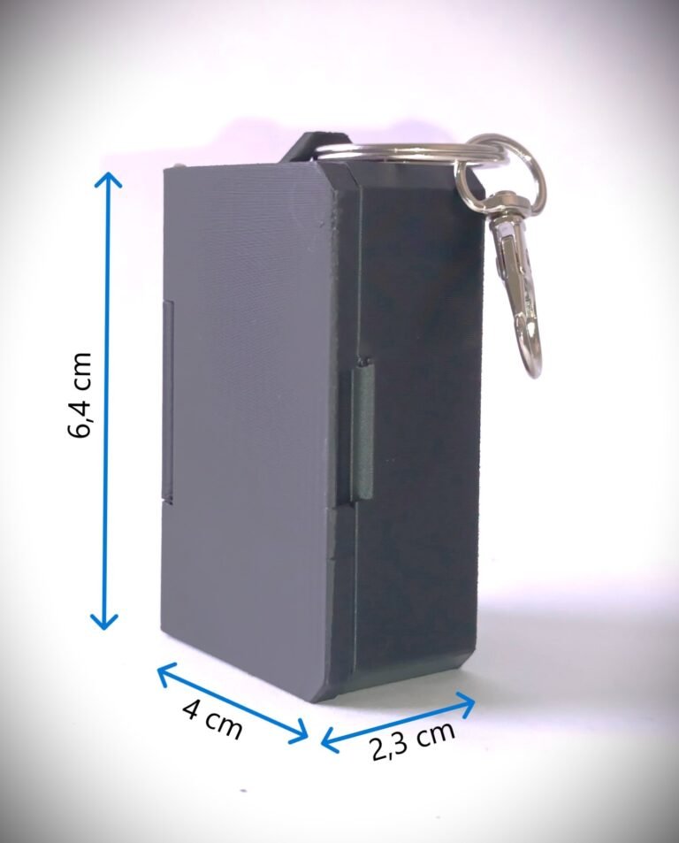 Scatolina portachiavi – Kit di Emergenza, Porta Pillole, Porta Monete​